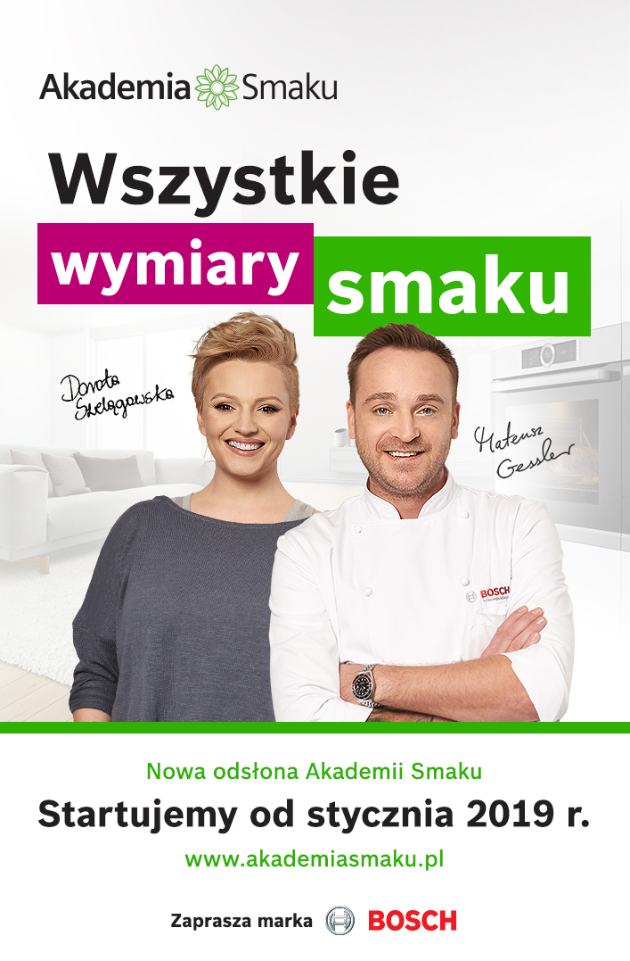 Akademia Smaku urządza się na nowo Bosch Akademia Smaku