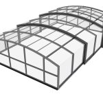 ALUNA® Eco – bezprowadnicowe zadaszenie basenu