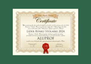 Aluprof_Liderem_Rynku_Stolarki_w segmencie_systemów_aluminiowych