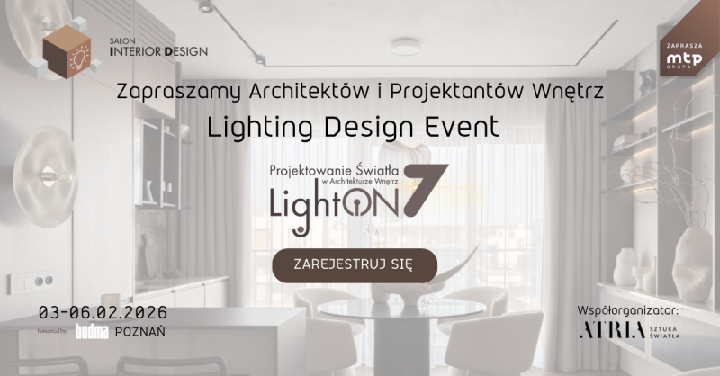 BUDMA 2026: Nowa formuła, jeszcze większy potencjał – kontynuujmy wspólnie budowę silnej marki i najważniejszego wydarzenia branżowego w regionie INTERIOR DESIGN GRAFIKA 24.11