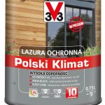 Lazura ochronna Polski Klimat Wysoka Odporność V33 0,75L