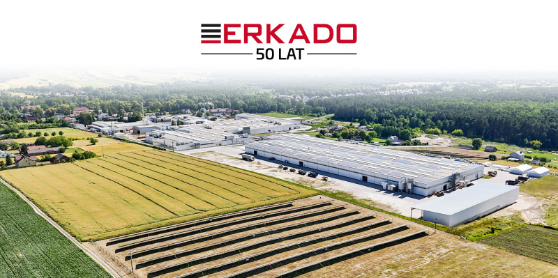 ERKADO – 50 lat stabilnego rozwoju, innowacji i silnej pozycji rynkowej ERKADO – 50 lat stabilnego rozwoju, innowacji i silnej pozycji rynkowej