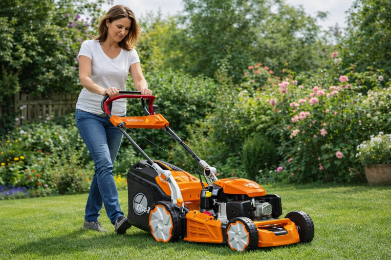 Nowość w ofercie Oleo-Mac – kosiarki serii Flex kosiarka Oleo-Mac G53TK Allroad 4 FLEX