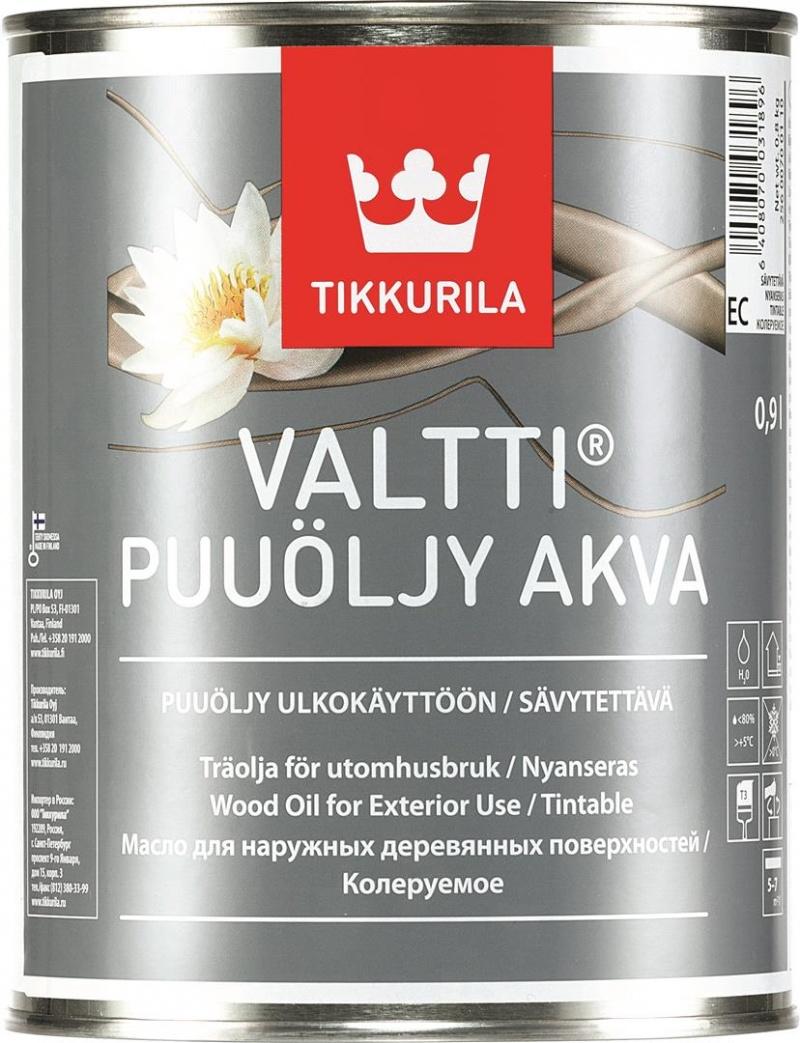 Nowy, ekologiczny olej do drewna Tikkurila Valtti Wood Oil Akva Nowy, ekologiczny olej do drewna Tikkurila Valtti Wood Oil Akva
