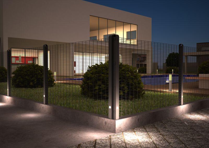 Patent Betafence na świecące ogrodzenie Patent Betafence na świecące ogrodzenie
