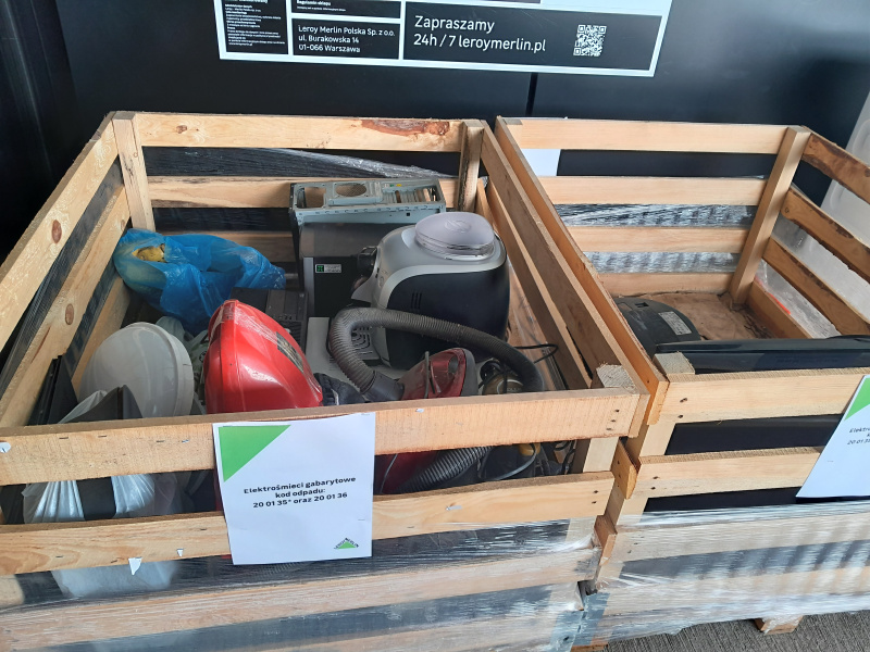 Leroy Merlin zbiórka elektrośmieci 3