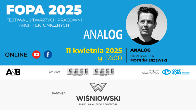 FOPA 2025 Analog partner Wiśniowski