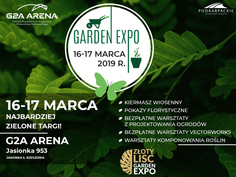 Zainspiruj się na wiosnę Garden Expo 2019